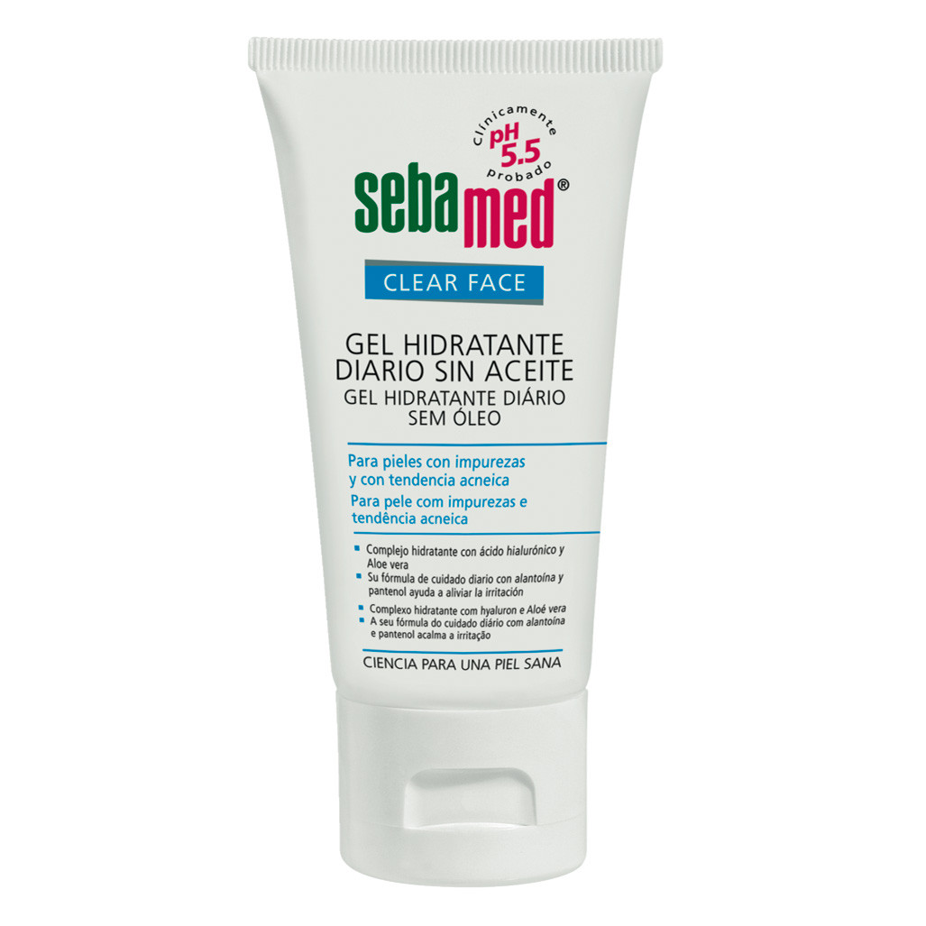 Sebamed clear face hidratante gel oil free 50ml